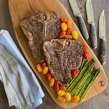 Steak with Grilled Veggies