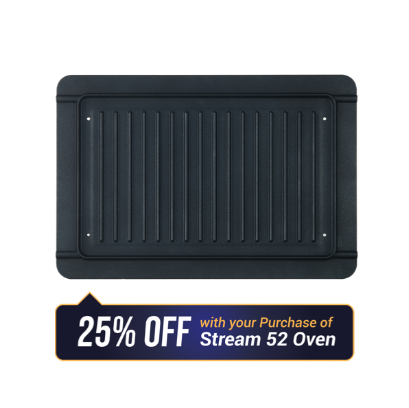 Stream 52 Reversible Grill and Griddle Pan