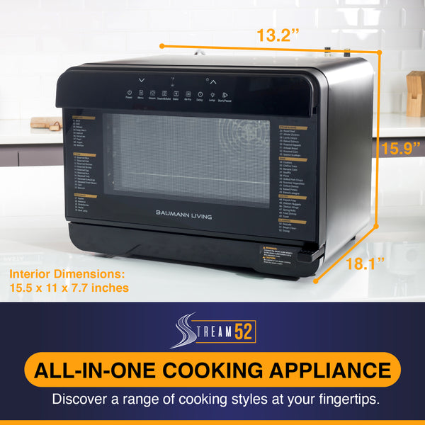 Stream 52 Multi Function Steam Oven