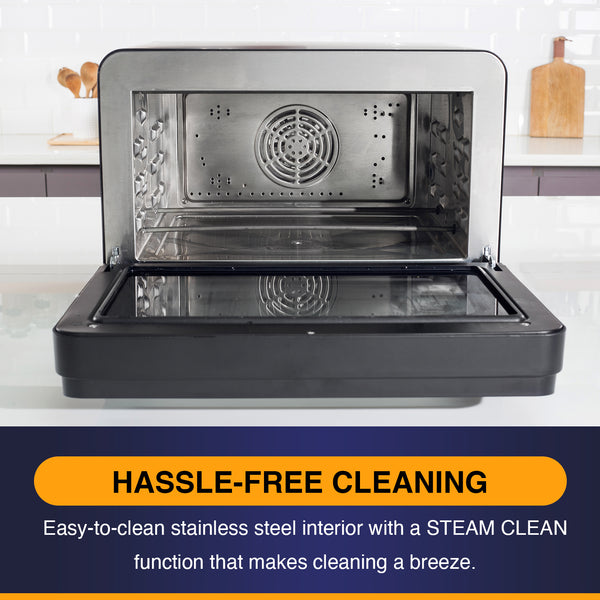 How To Use The Steam Cleaning Function In An Oven